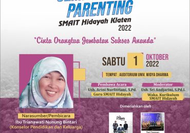 Undangan Seminar Parenting 2022